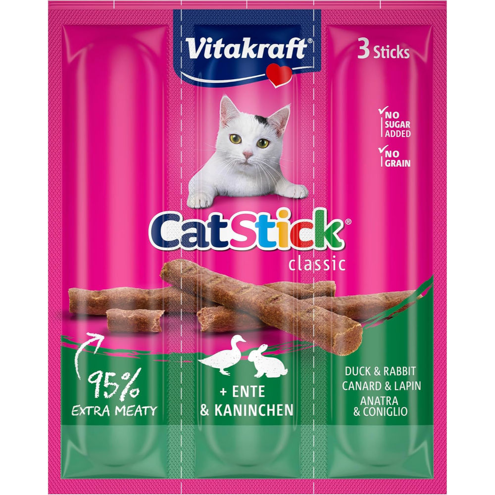 Cat-Stick Anatra e Coniglio - 3x18gVitakraft