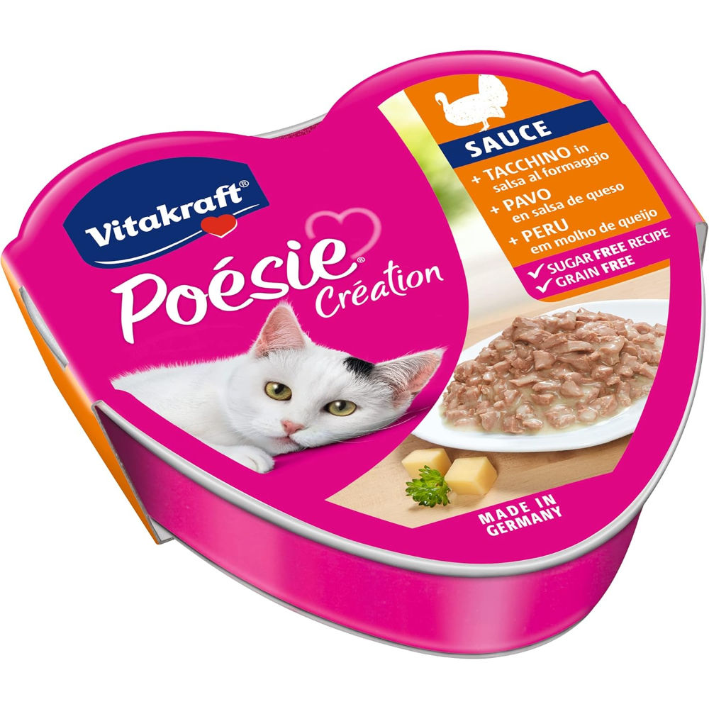 Poésie Creation - Tacchino in Salsa di Formaggio - 85gVitakraft