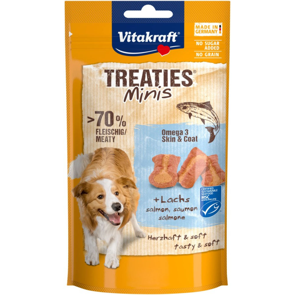 Treaties Minis con Salmone & Omega 3 - 48gVitakraft