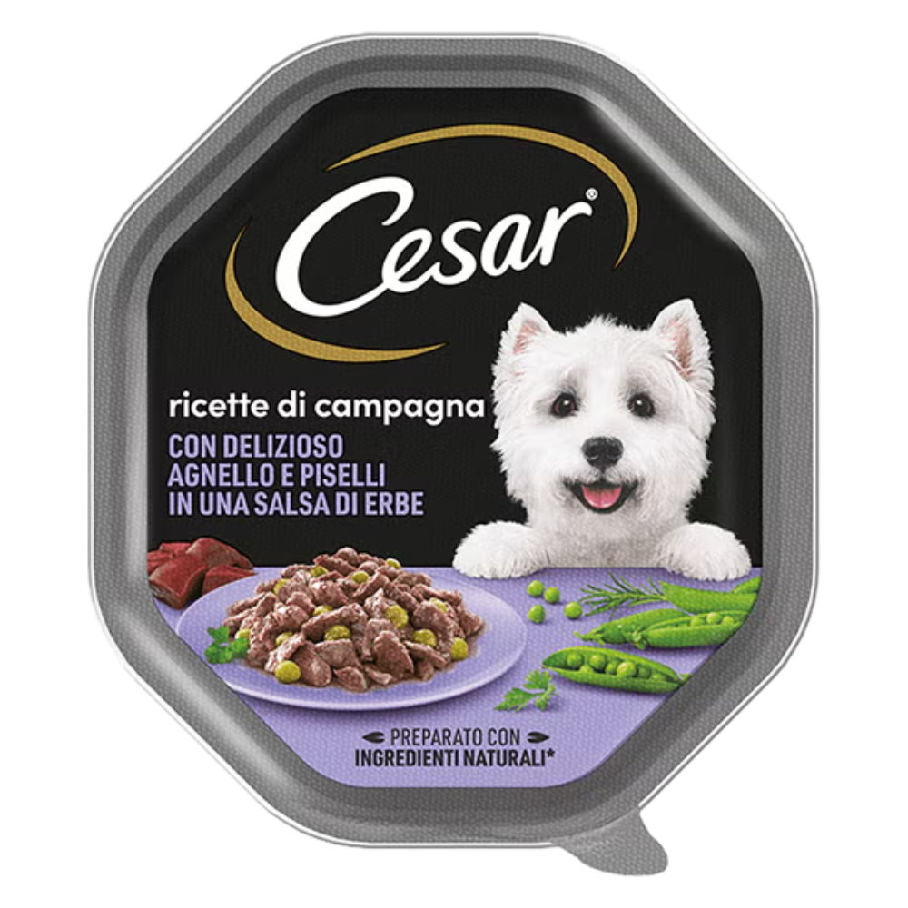 Cesar - Agnello e Piselli in Salsa di Erbe - 150gCesar
