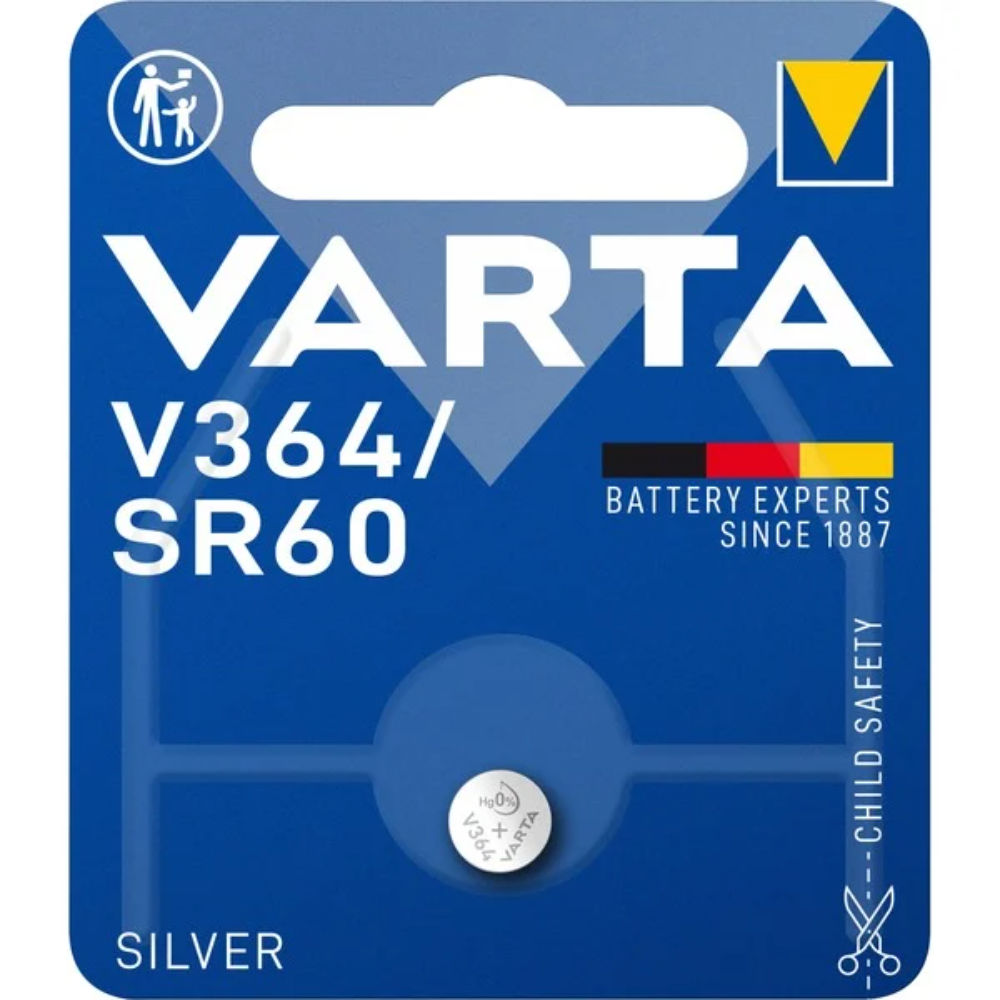 V364 VARTA SR60 SILVER 1.55V PILA BL1Varta