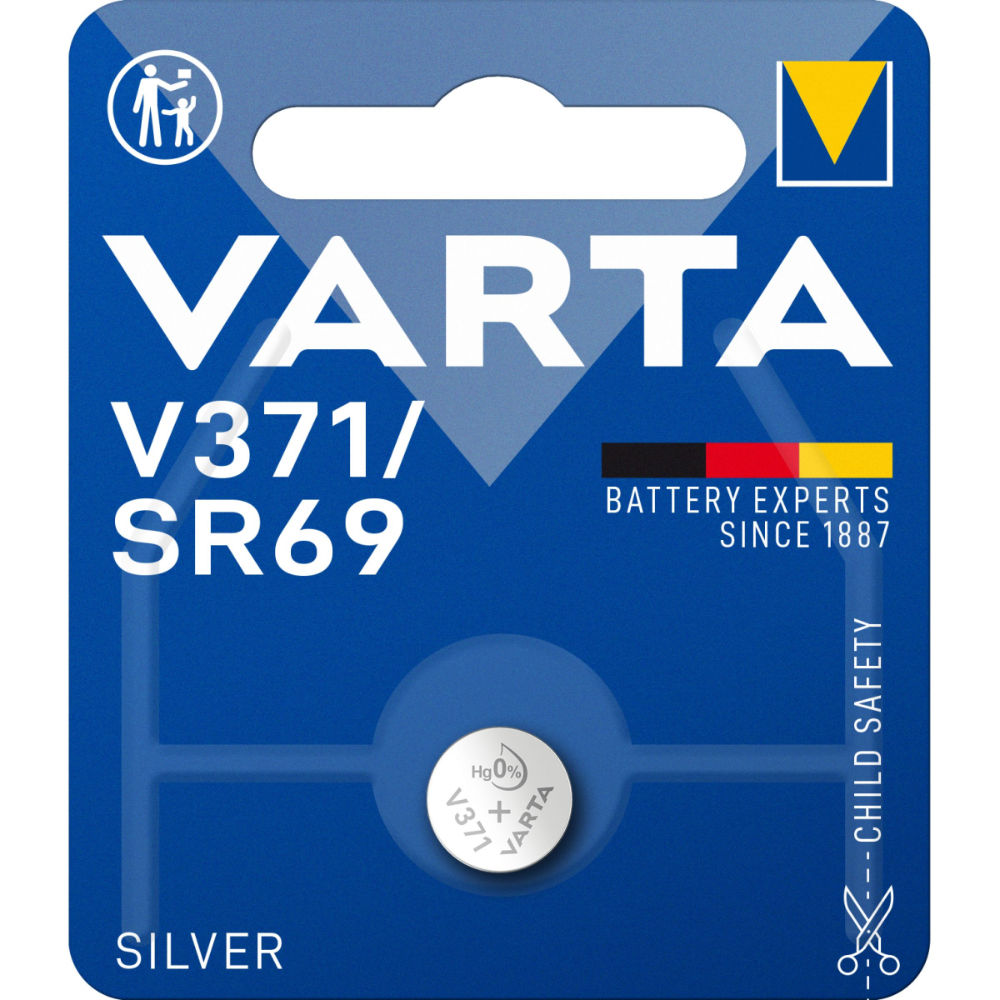 V371 VARTA SR69 SILVER 1.55V PILA BL1Varta