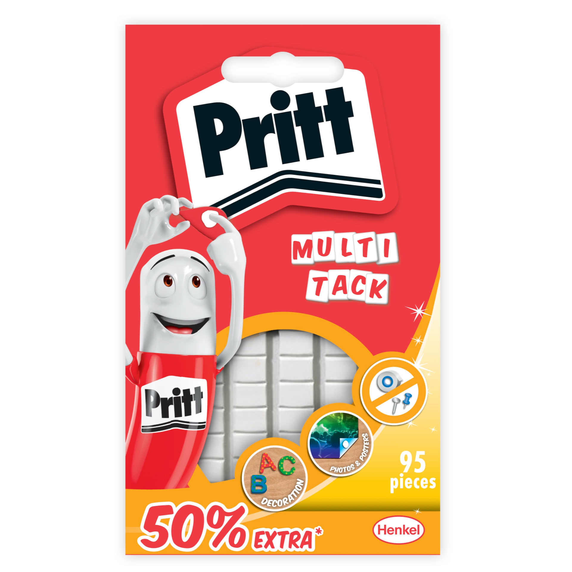 BLISTER GOMMINO ADESIVO PRITT MULTI-TACK 2679462Pritt