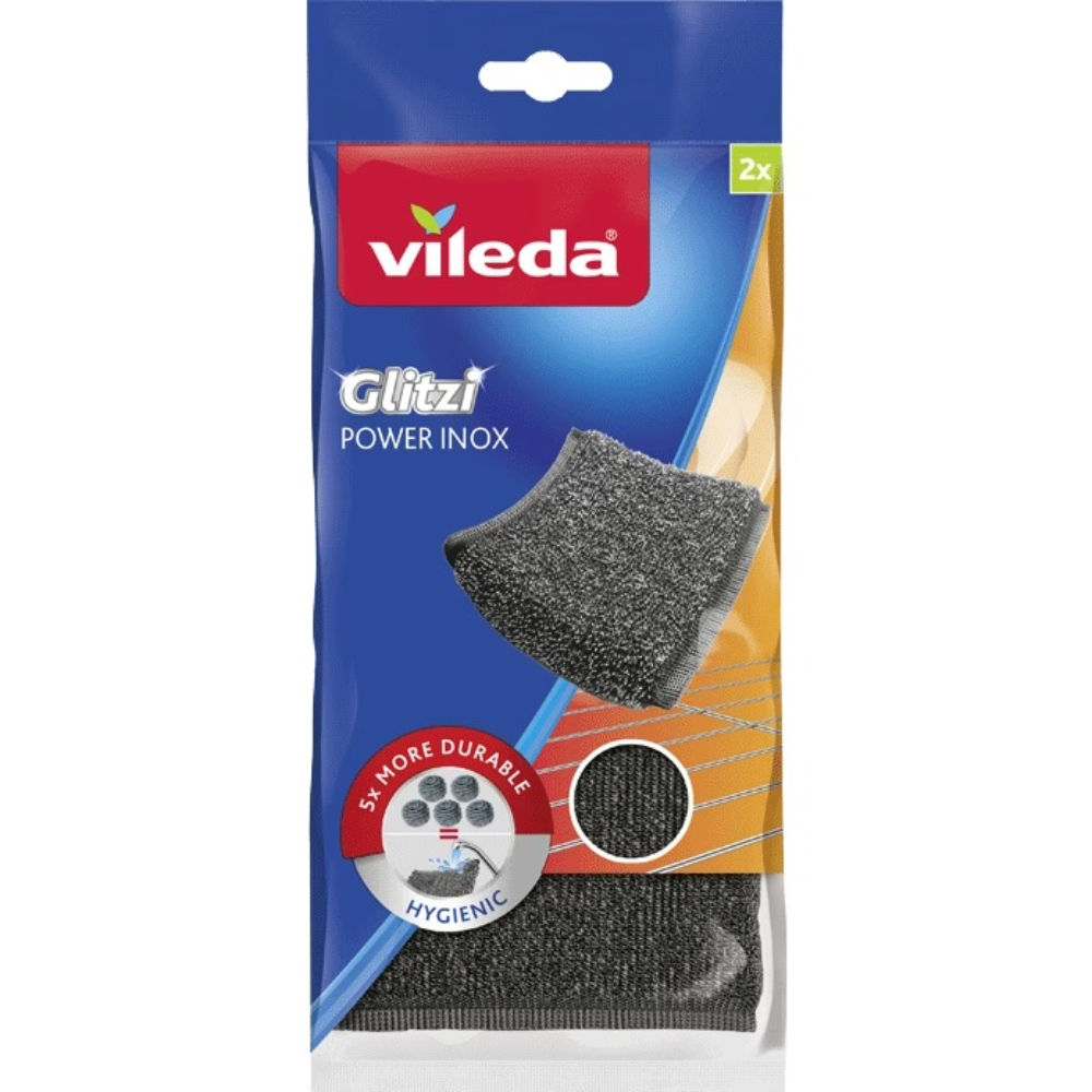 VILEDA SPUGNA POWER INOX - 2PZVileda