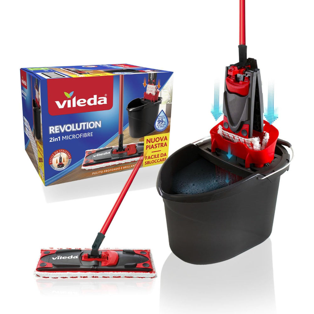 VILEDA REVOLUTION BOX - SISTEMA LAVAPAVIMENTIVileda