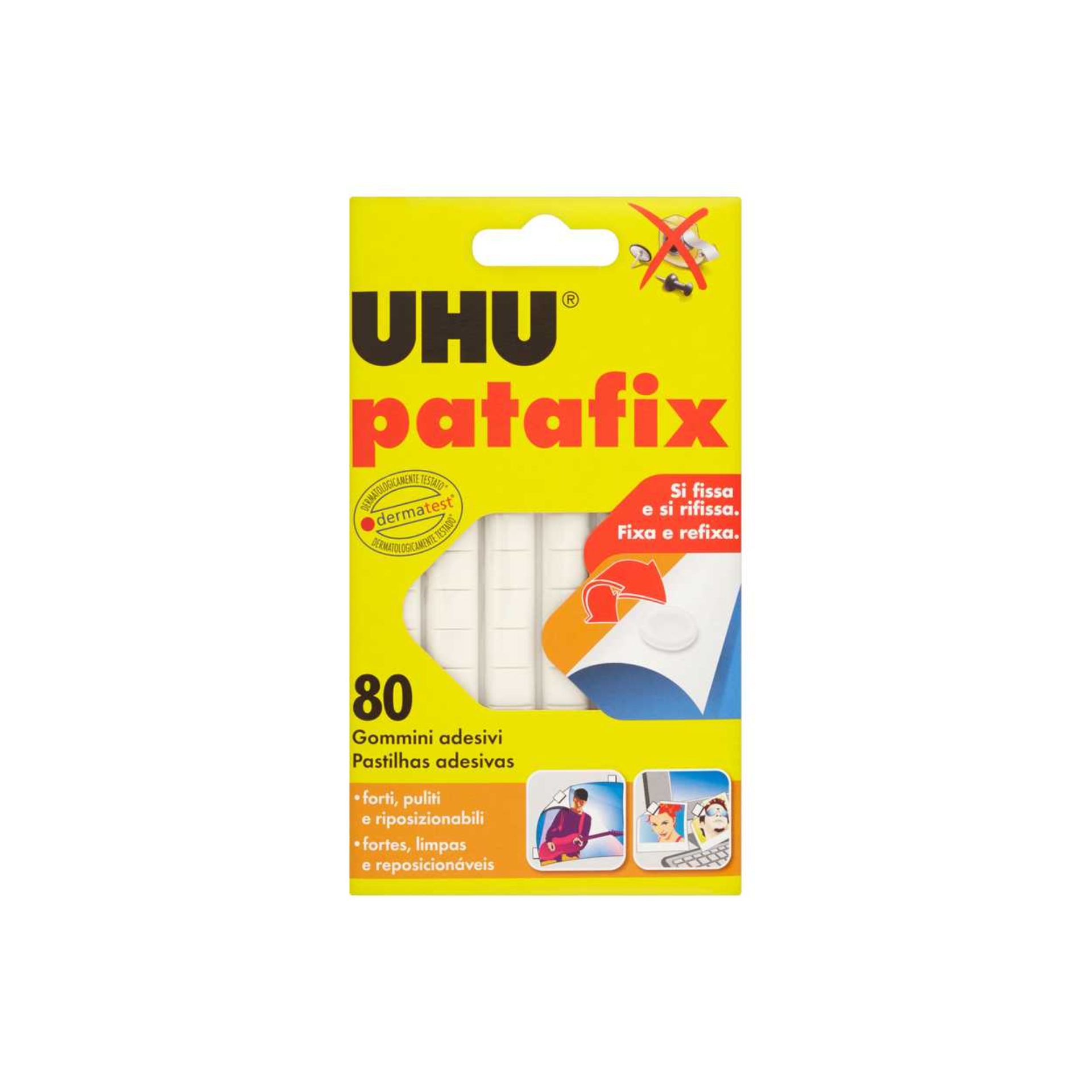 COLLA UHU TAC PATAFIX BIANCA        D01620UHU