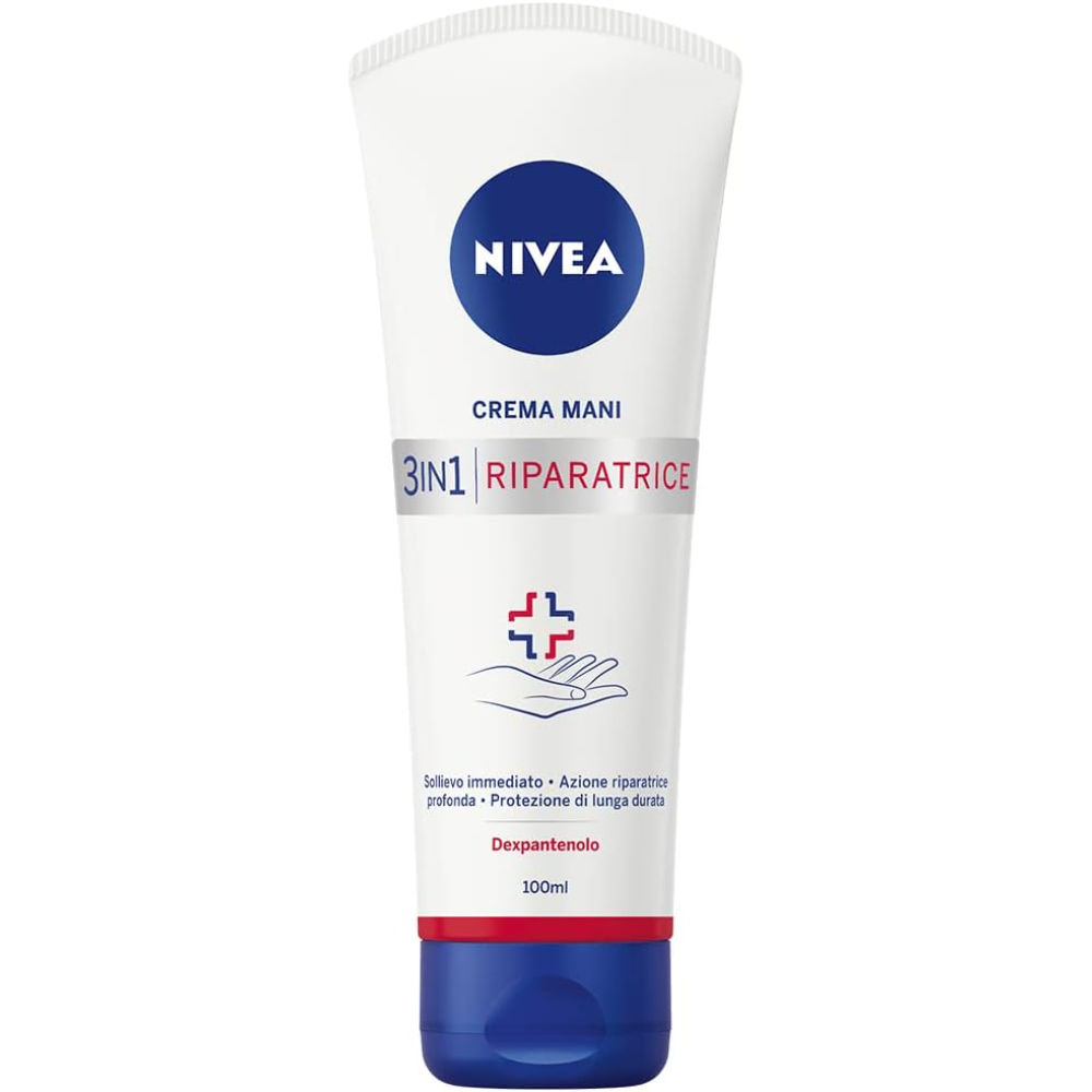 NIVEA Crema Mani 100ml - Riparatrice 3in1Nivea
