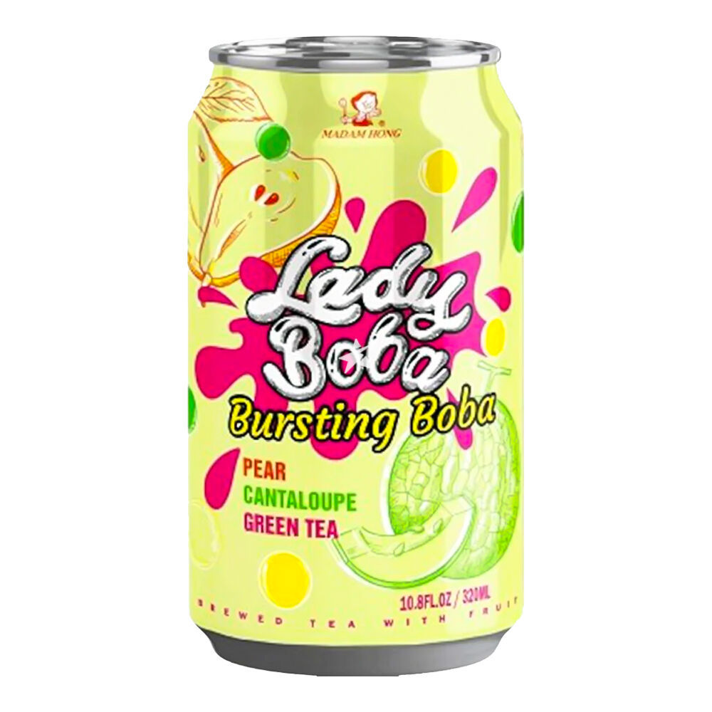 BUBBLE GREEN TEA PERA - MELONE 320MLAsian Food
