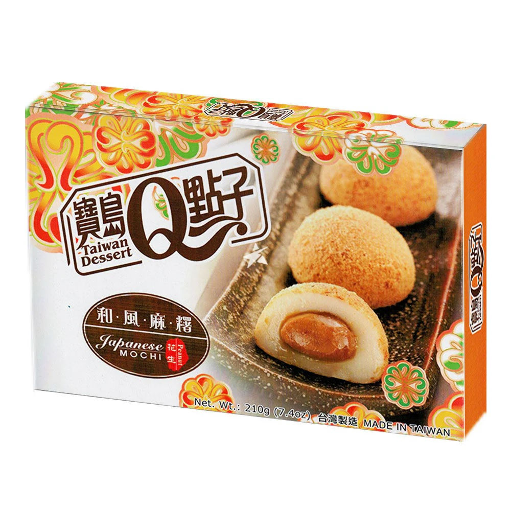 TAIWAN Q MOCHI AGLI ARACHIDI - 210gAsian Food