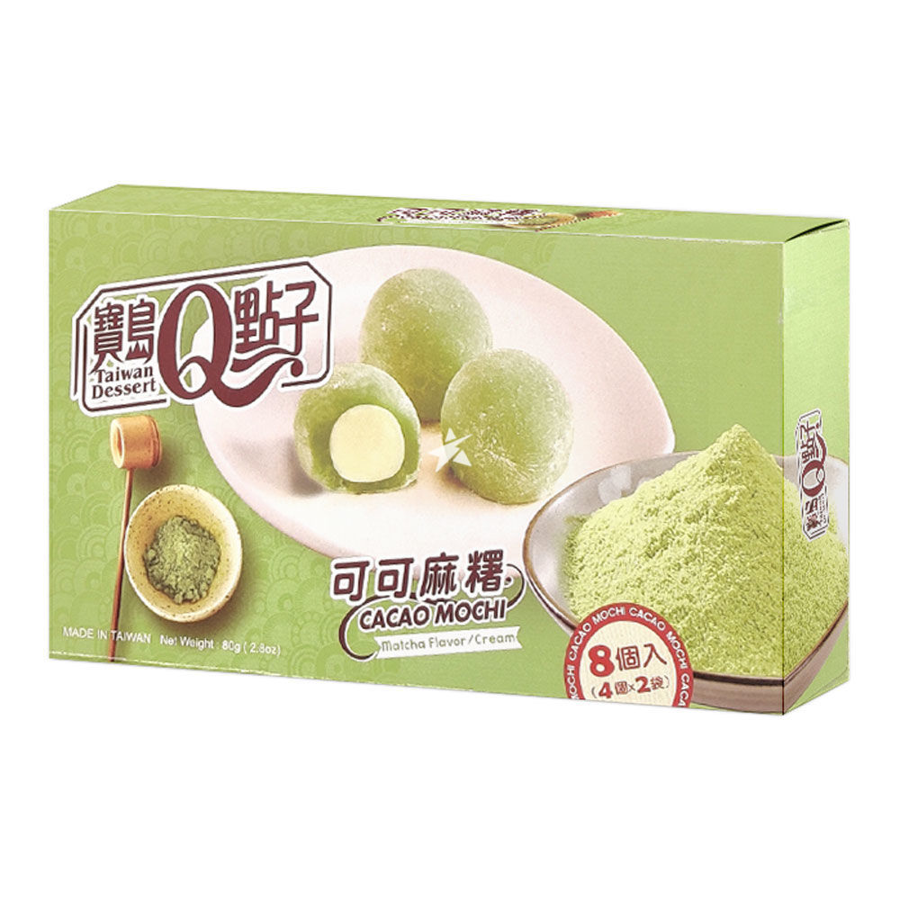 TAIWAN Q - MICO MOCHI AL MATCHA 80GAsian Food