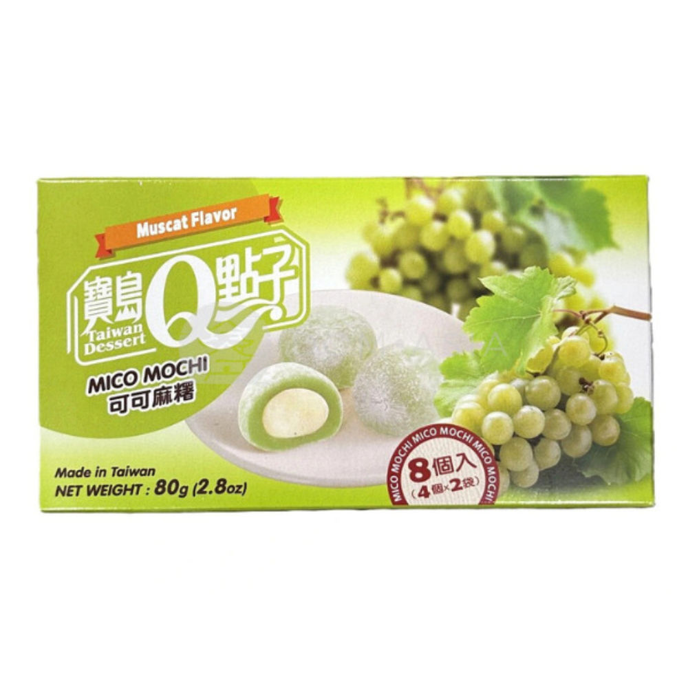 TAIWAN Q MICO MOCHI ALL'UVA 80GAsian Food