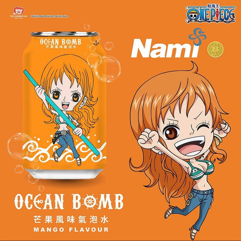 FIZZY DRINK AL MANGO - ONE PIECE 330MLAsian Food