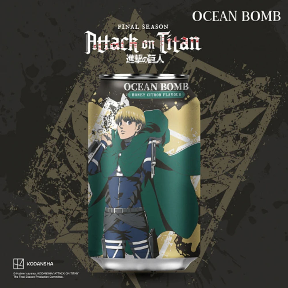 DRINK AL MIELE E CEDRO - ATTACK ON TITAN 330MLAsian Food