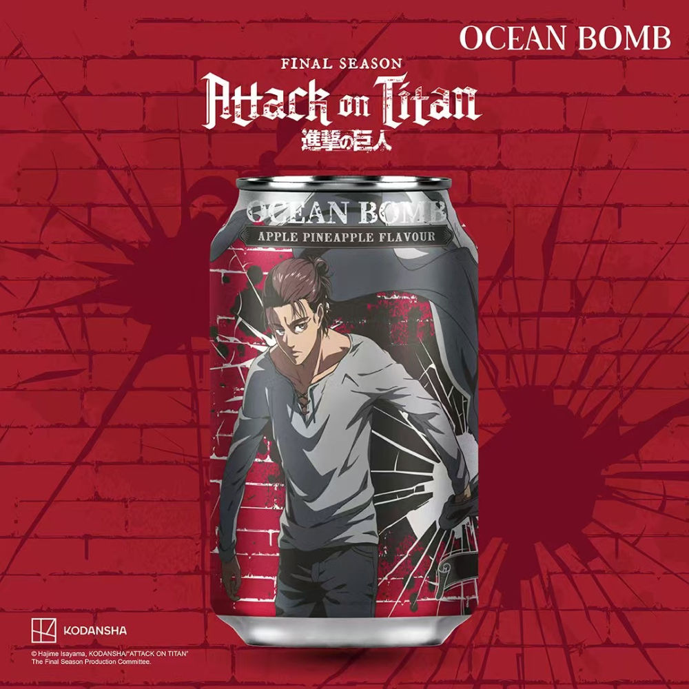 DRINK ALLA MELA E ANANAS - ATTACK ON TITAN 330MLAsian Food
