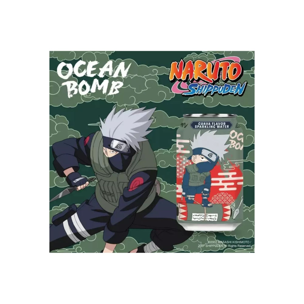 DRINK GASSATO ALLA GUAVA - NARUTO 330MLAsian Food