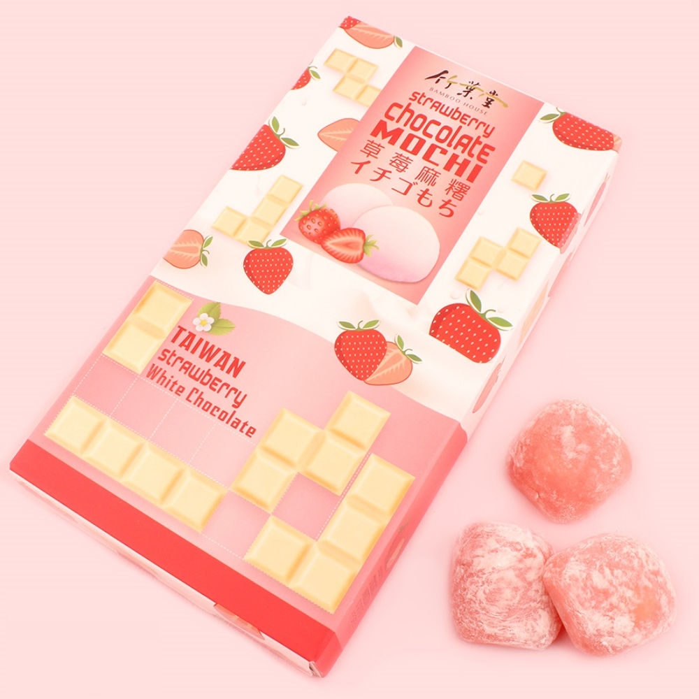 MOCHI AL CIOCCOLATO GUSTO FRAGOLA 120GAsian Food