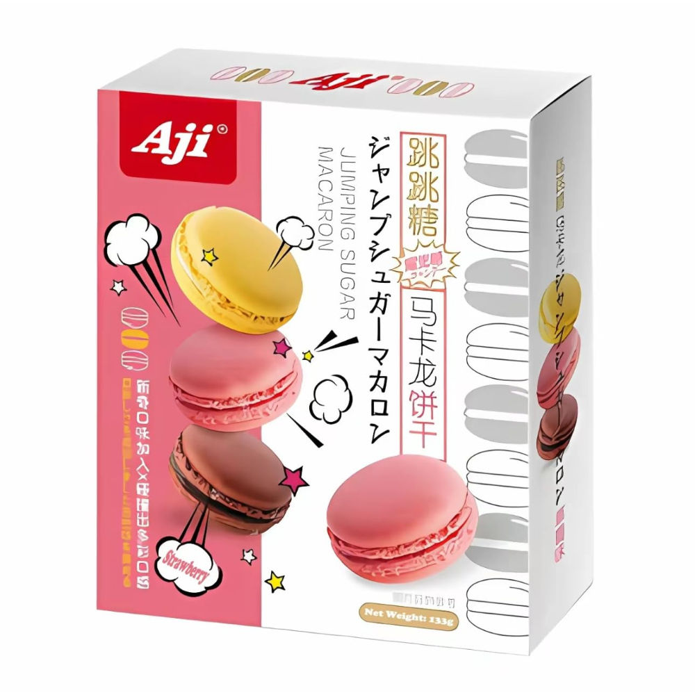 BISCOTTI MACARON ALLA FRAGOLA 133GAsian Food