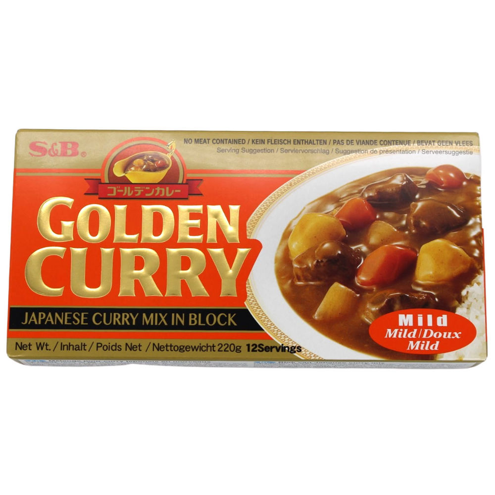 S&B CURRY MIX MILD 220GRAsian Food