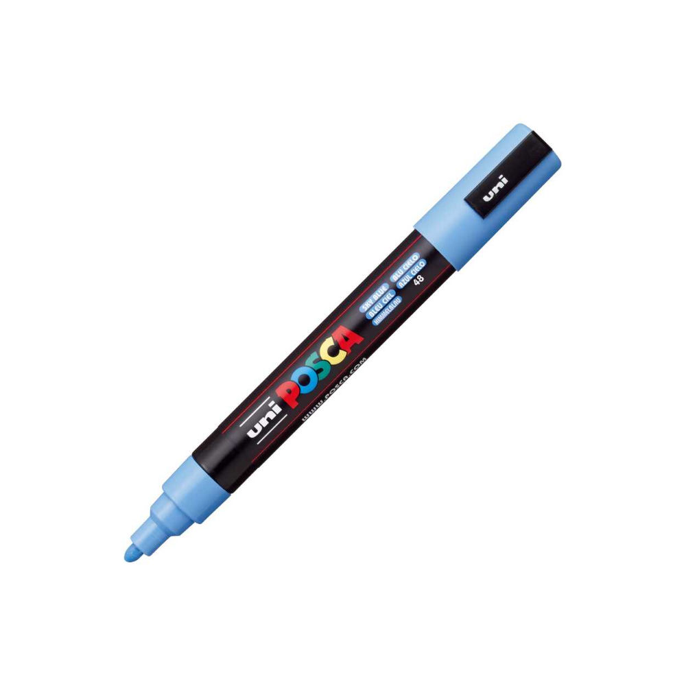 PENNARELLO UNIPOSCA MEDIO BLU CIELO  48  M PC5M BCUniposca