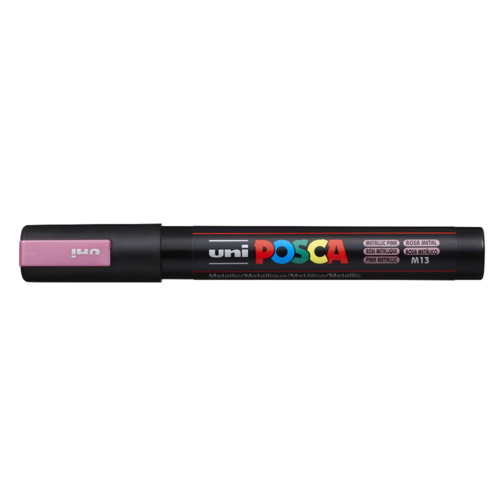 PENNARELLO UNIPOSCA MEDIO ROSA METAL M13  M PC5M RAMUniposca