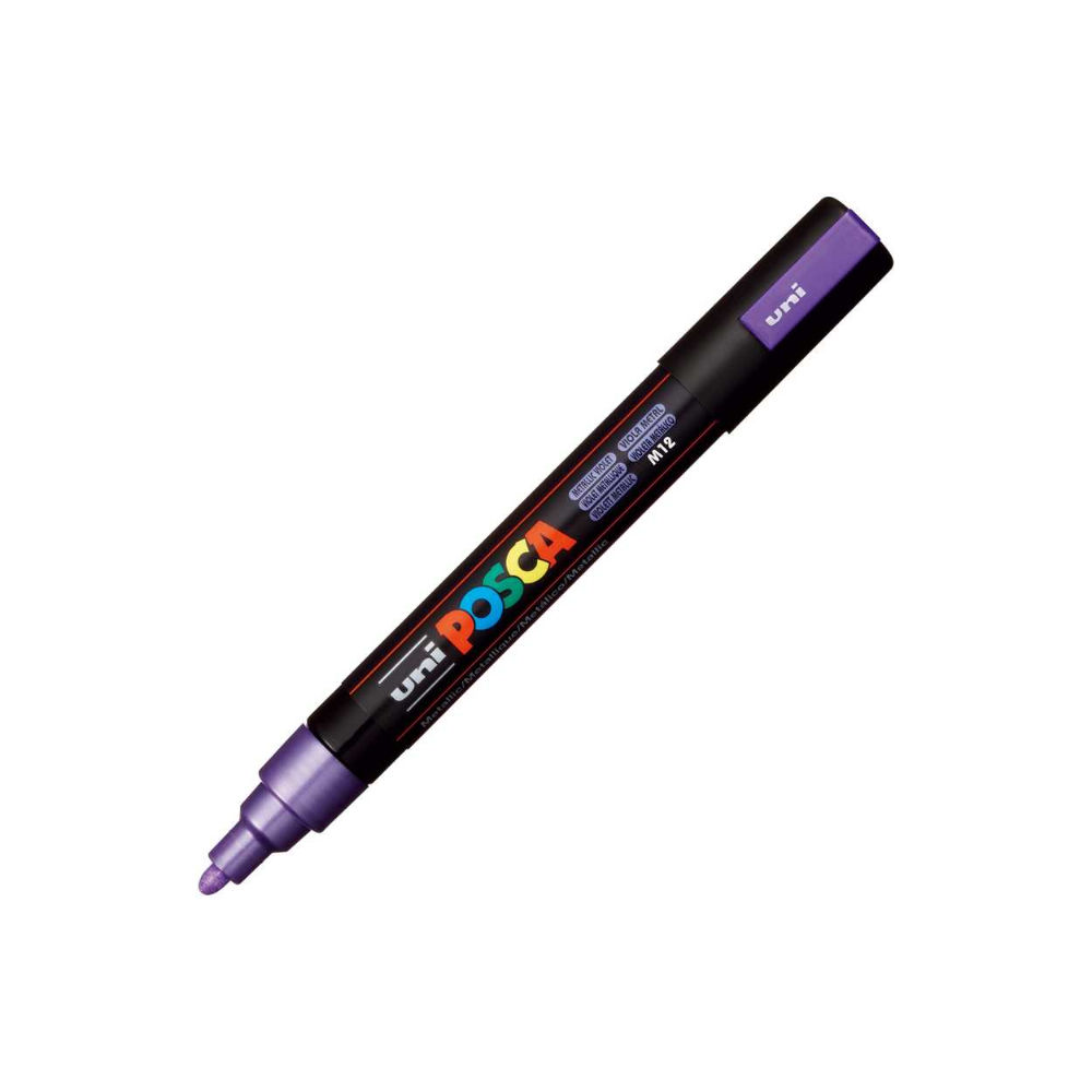 PENNARELLO UNIPOSCA MEDIO VIOLA METAL M12 M PC5M VIMUniposca