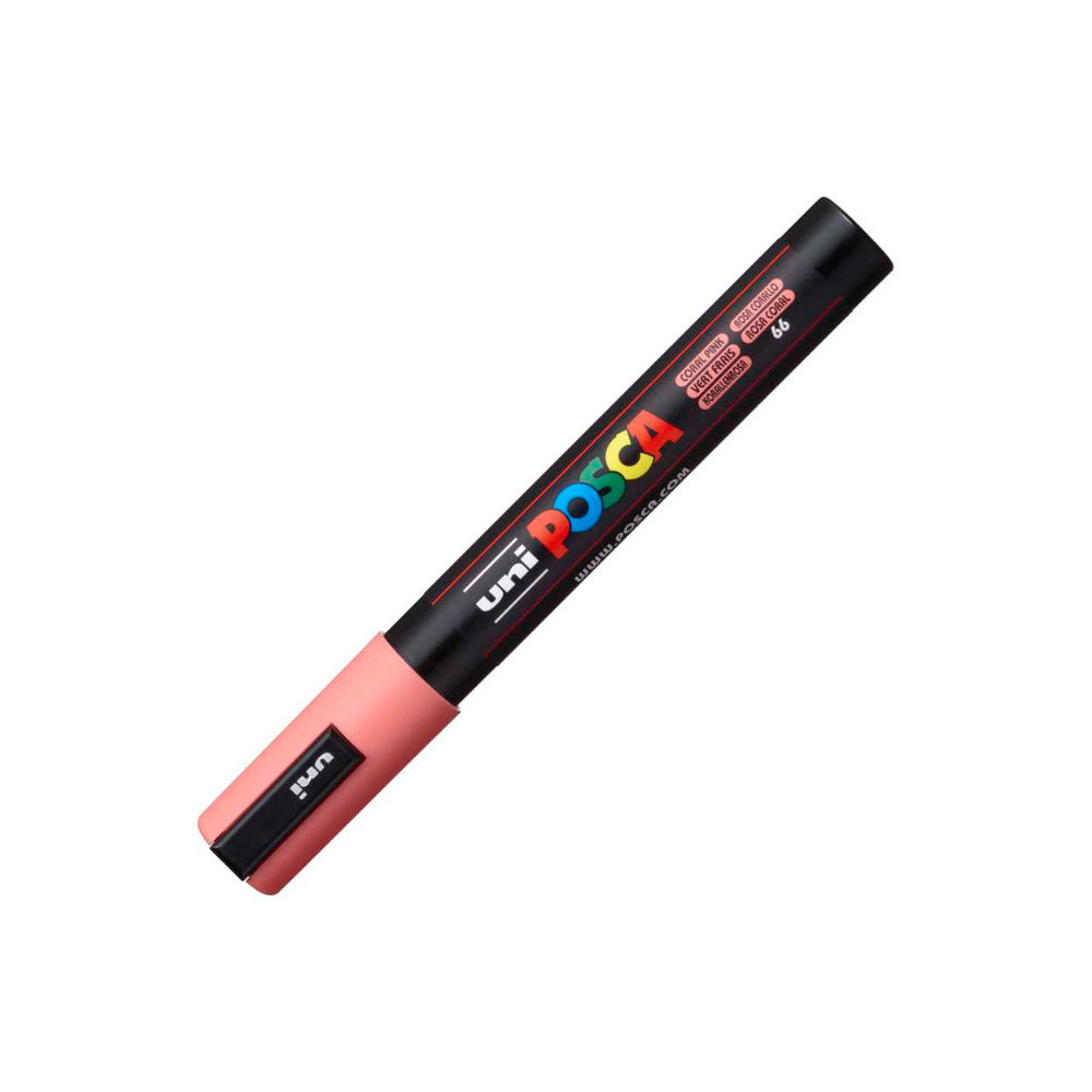 PENNARELLO UNIPOSCA MEDIO ROSA CORALLO 66 M PC5M RACOUniposca