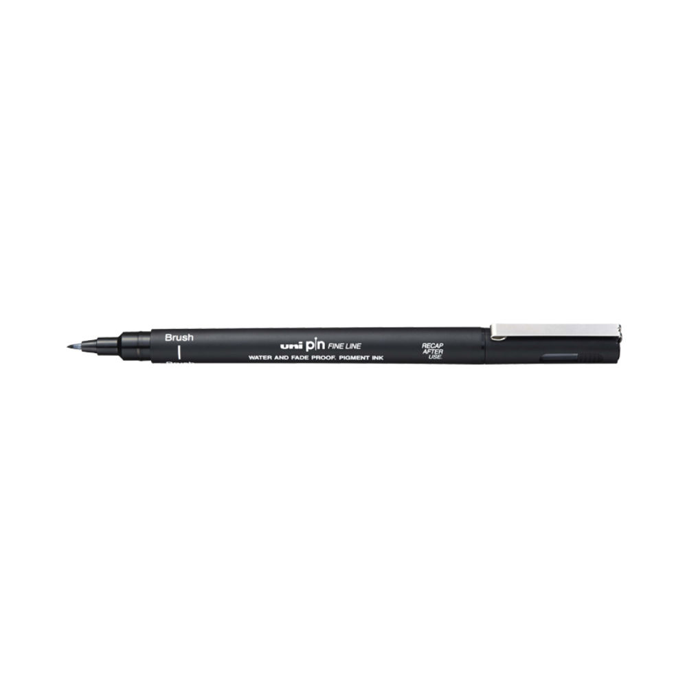 PENNARELLO OSAMA PIN FINELINER BRUSH NERO   PINBRUni-ball