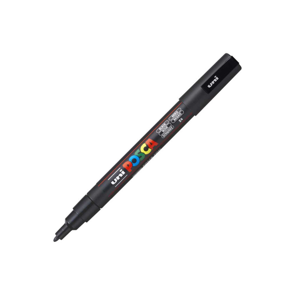 PENNARELLO UNIPOSCA FINE NERO    24  M PC3M NUniposca