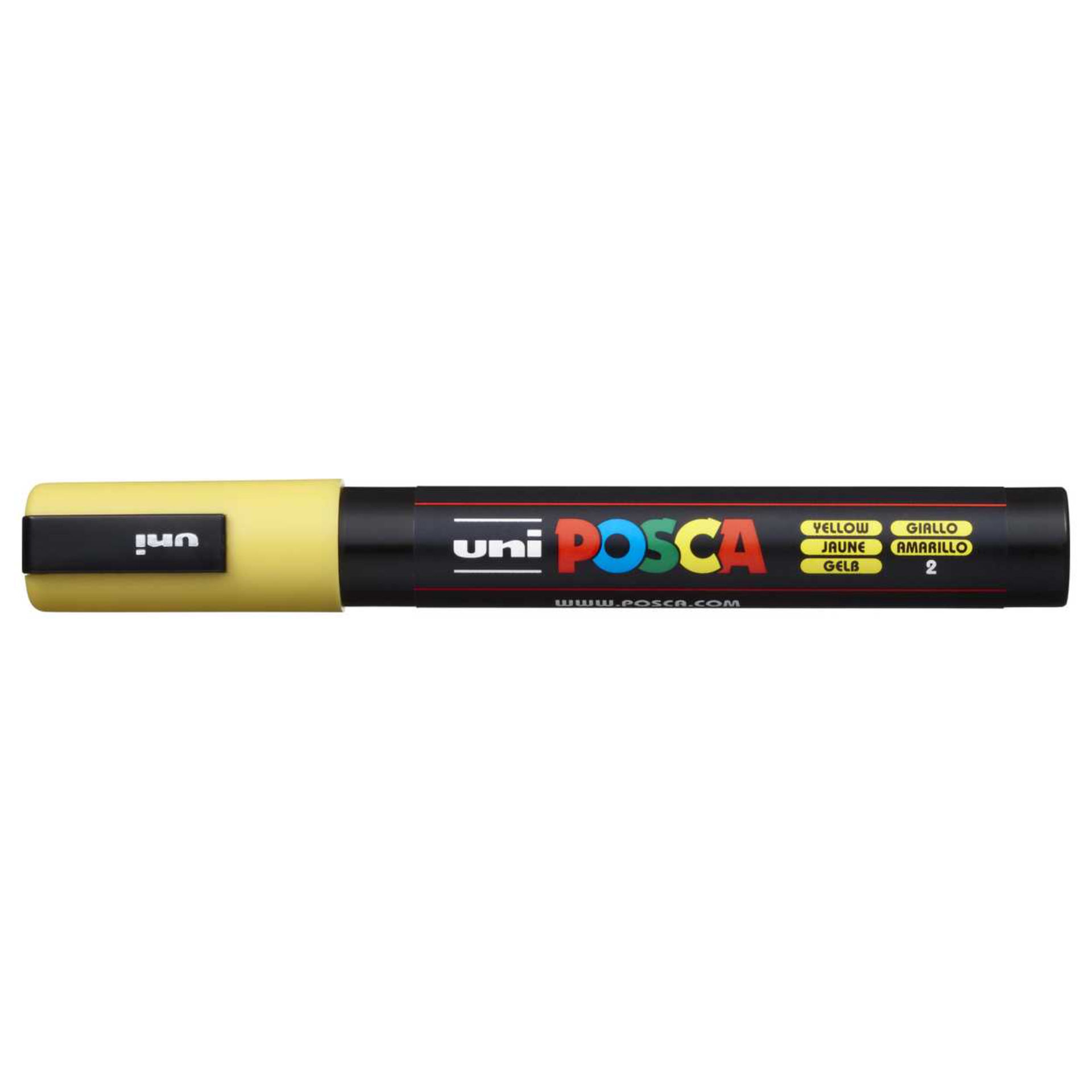 PENNARELLO UNIPOSCA MEDIO GIALLO    2  M PC5M GUniposca