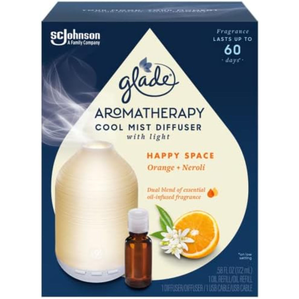 GLADE DIFFUSORE OLI ESSENZIALI - HAPPY SPACEGlade
