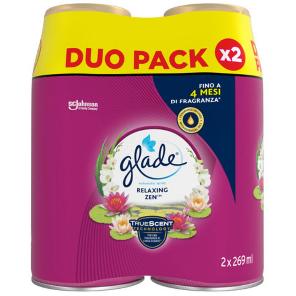 GLADE AUTOMATIC RICARICA 2X - RELAXING ZEN - 269MLGlade