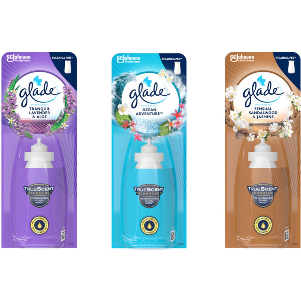 GLADE SENSE & SPRAY RICARICA - MIX 2Glade