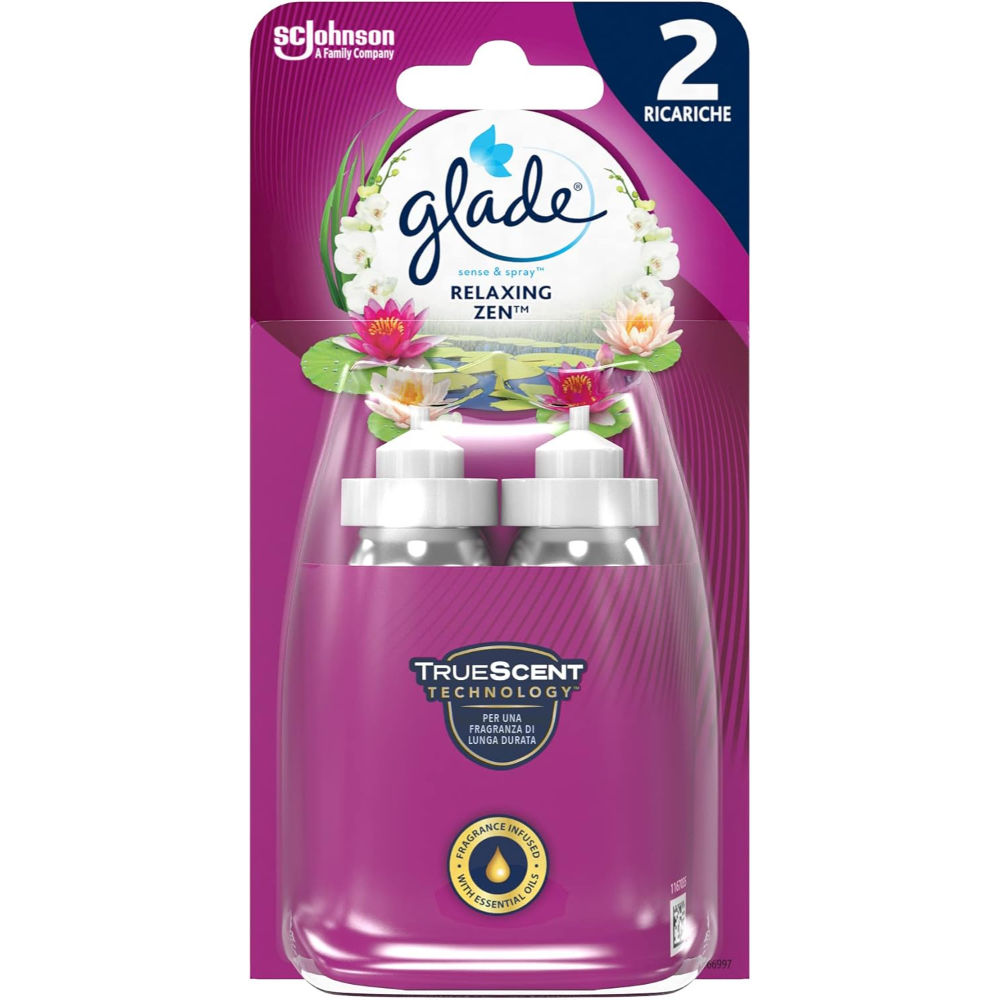 GLADE SENSE & SPRAY RICARICA - RELAXING ZEN - 2PZGlade