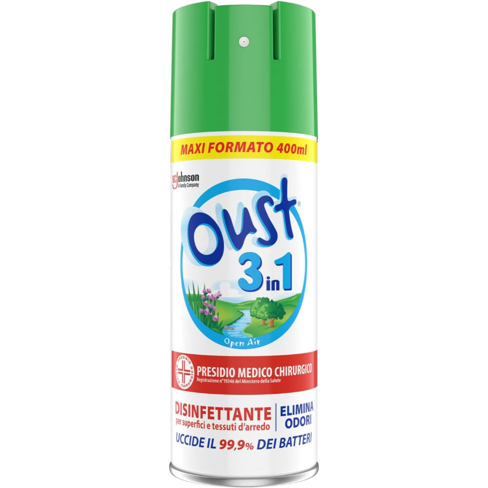 OUST - DISINFETTANTE SPRAY 3IN1 - 400MLOust