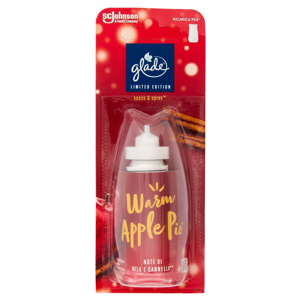 GLADE SENSE & SPRAY RICARICA - MELA & CANNELLA 18MLGlade