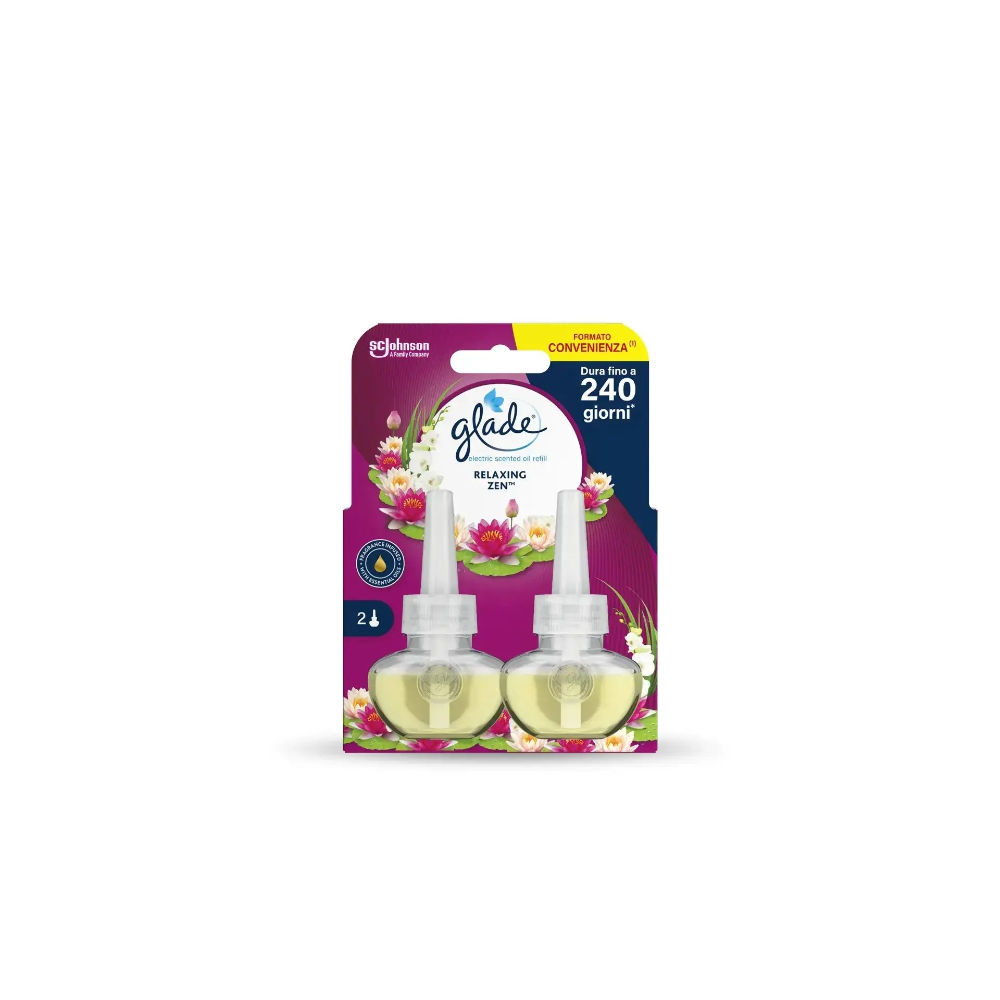 GLADE RICARICA ELETTRICA - RELAXIN ZEN - 2PZGlade