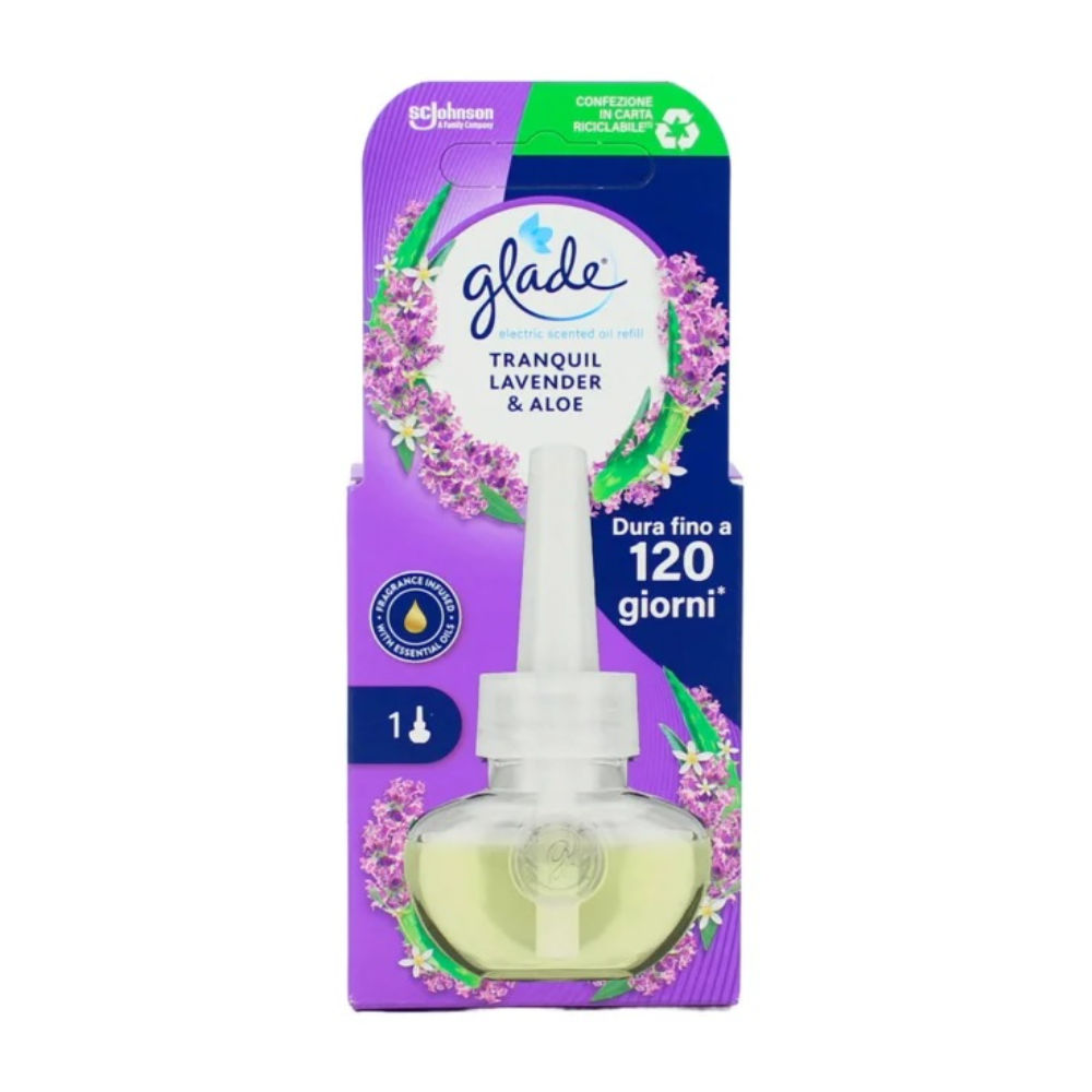 GLADE RICARICA ELETTRICA - LAVANDA & ALOE 20MLGlade