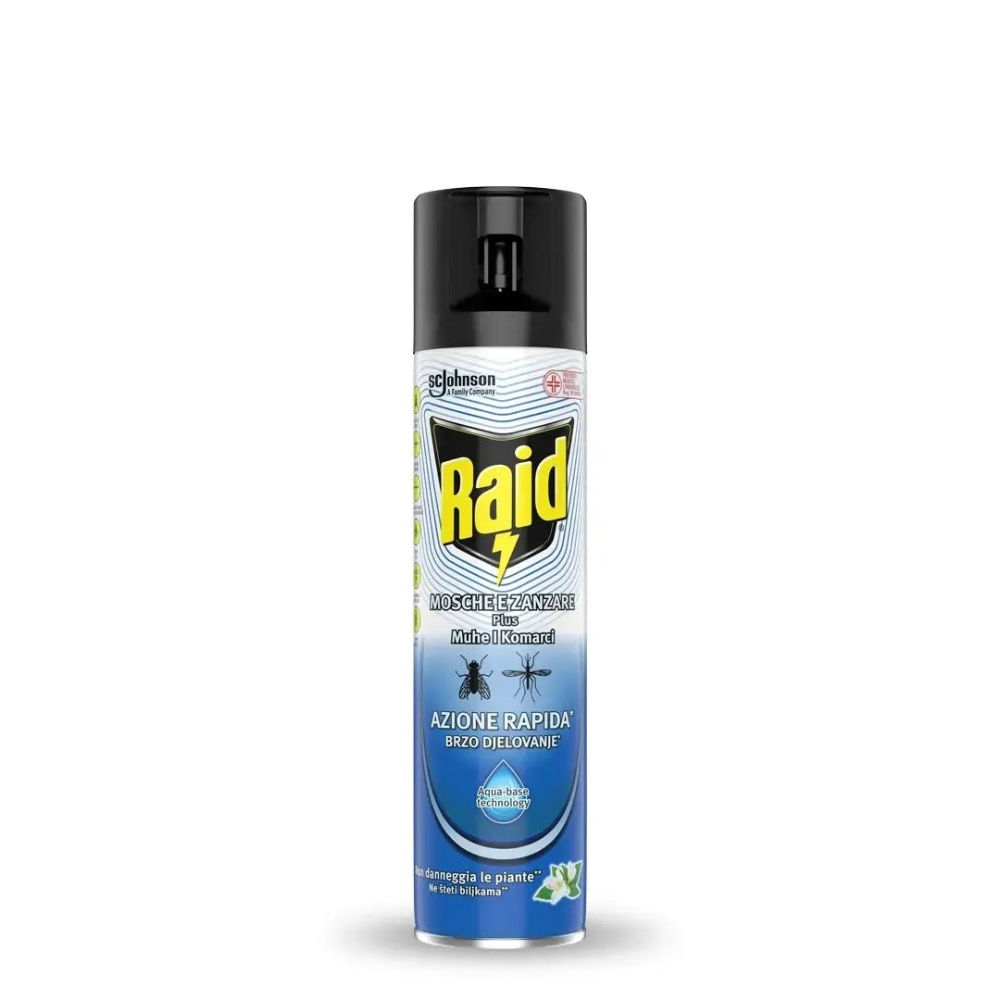 RAID SPRAY MOSCHE & ZANZARE BASE ACQUA - 400MLRaid