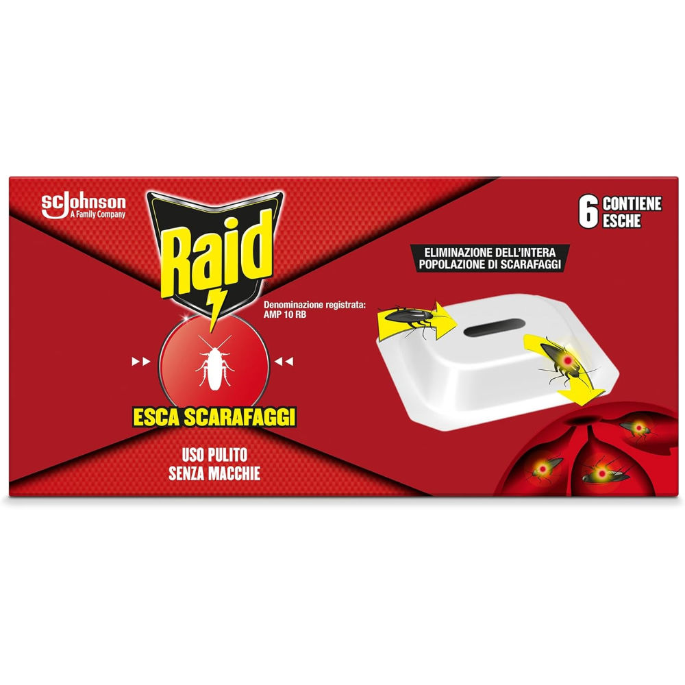 RAID ESCA PER SCARAFAGGI - 6PZRaid