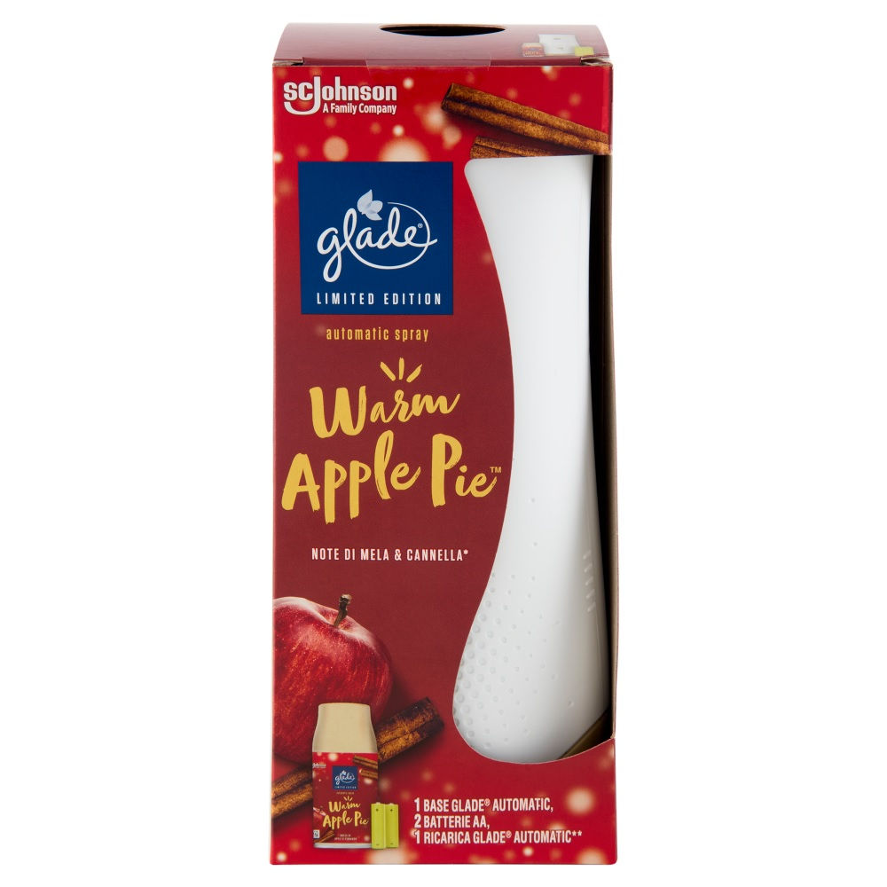 GLADE AUTOMATIC BASE + RICARICA WARM APPLE PIEGlade