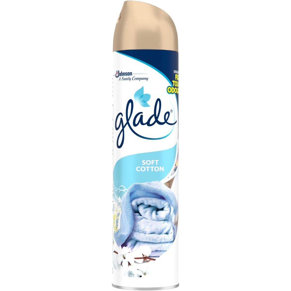 GLADE SPRAY AMBIENTE - SOFT COTTON - 300MLGlade