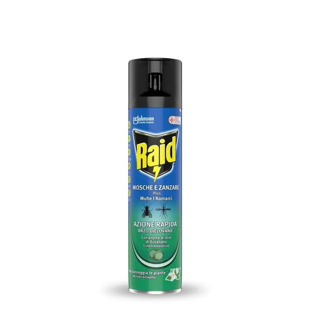 RAID SPRAY MOSCHE & ZANZARE - EUCALIPTO 400MLRaid
