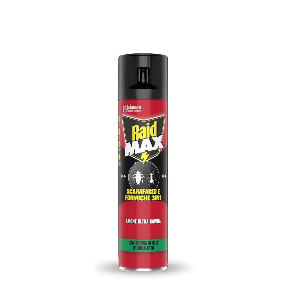 RAID SPRAY SCARAFAGGI & FORMICHE - EUCALIPTO 400MLRaid