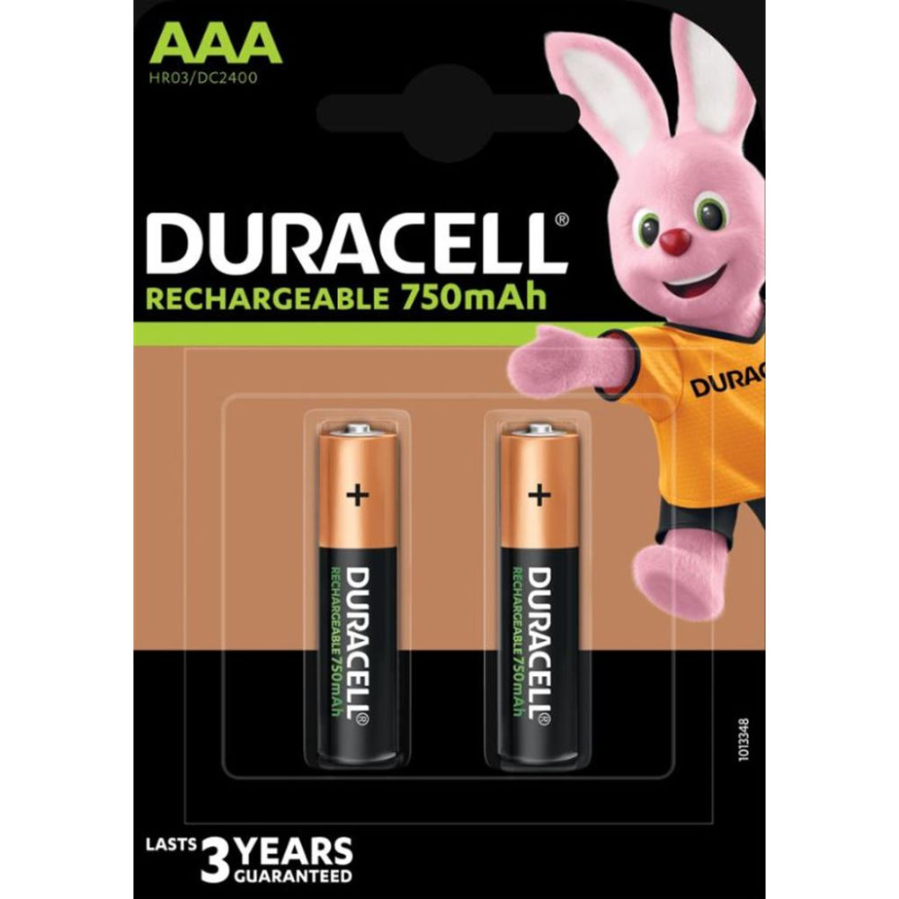 AAA 750MAH DURACELL RICARICABILE PILA BL2Duracell