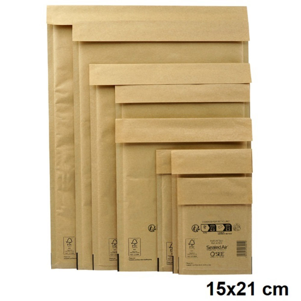 BUSTA IMBOTTITA AVANA C/0 - 15x21CMSealed Air