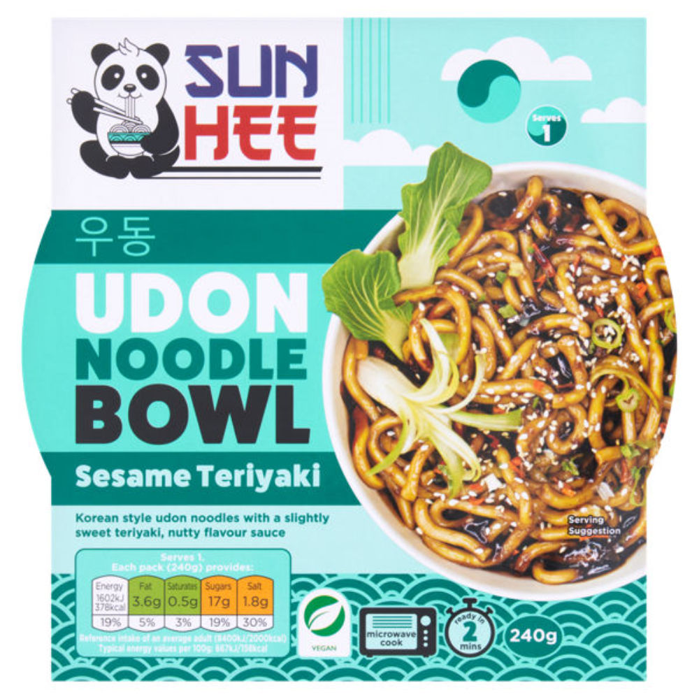 Sunhee - Udon Bow 240g - Sesamo & TeriyakiSunhee