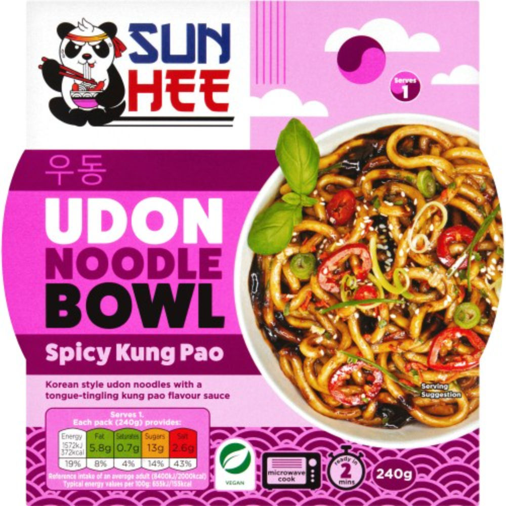 Sunhee - Udon Bow 240g - Spicy Kun PaoSunhee