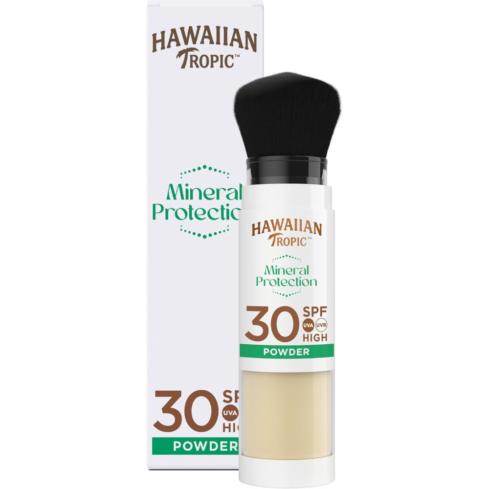 MINERAL SUNSCREEN POWDER BRUSH SPF30Hawaiian Tropic