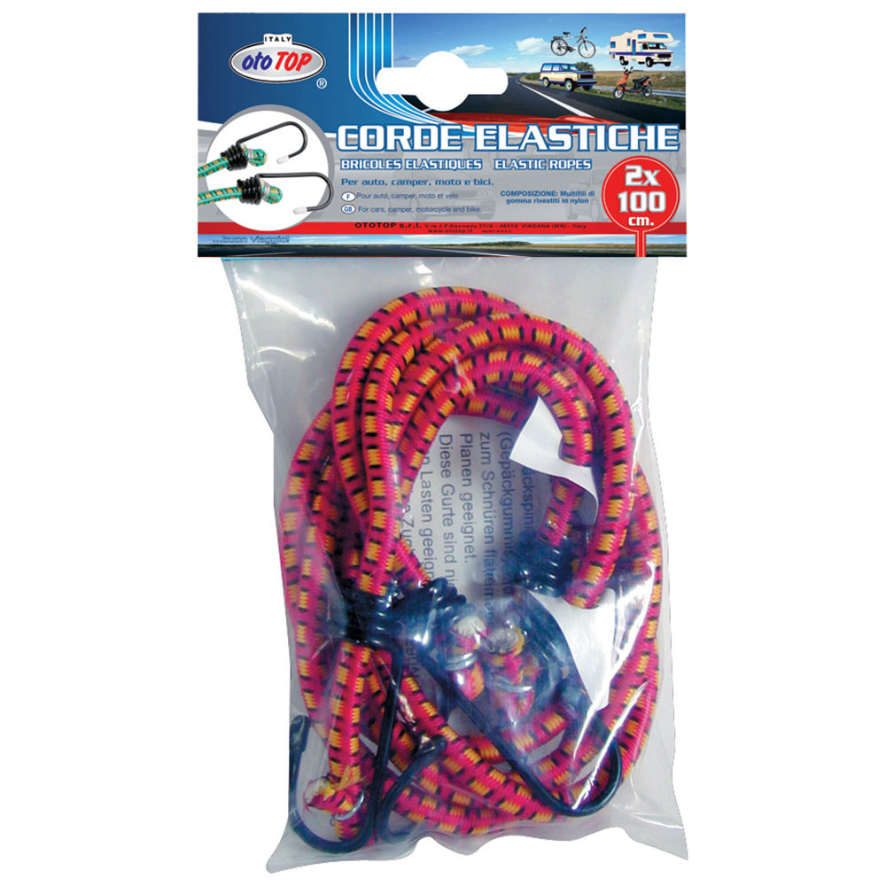 CORDA ELASTICO RAGNO 8 GANCIOto Top Italy