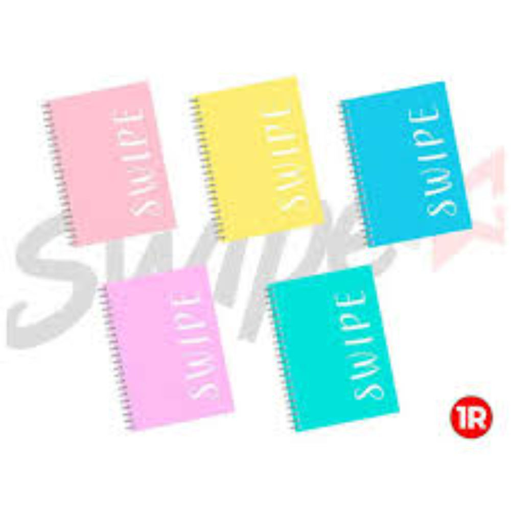 MAXI SWIPE FG. 80 GR. 80 PPL SPIR. PASTEL C/F 4MM*Pigna